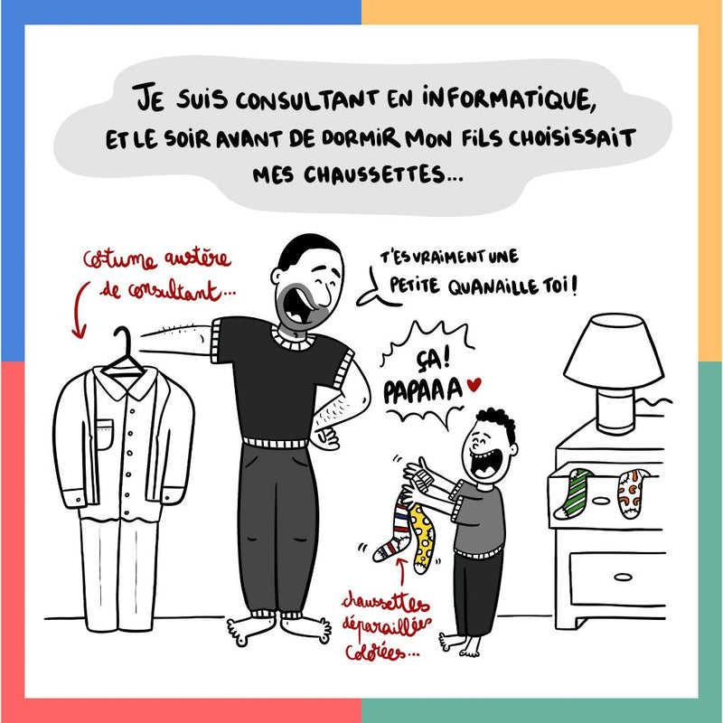 Chaussettes originales Quanailles