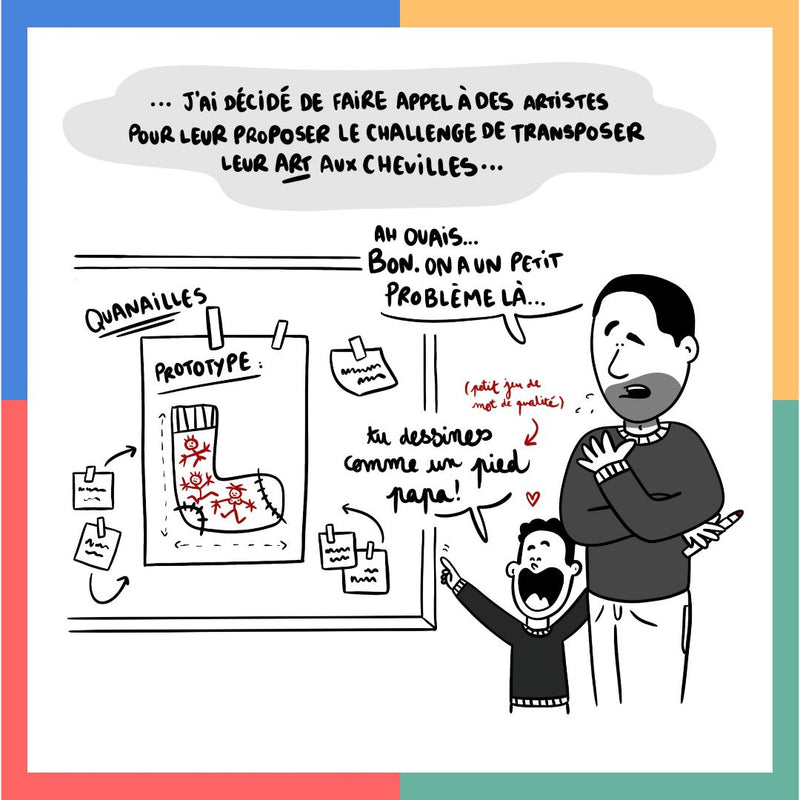 Chaussettes originales Quanailles