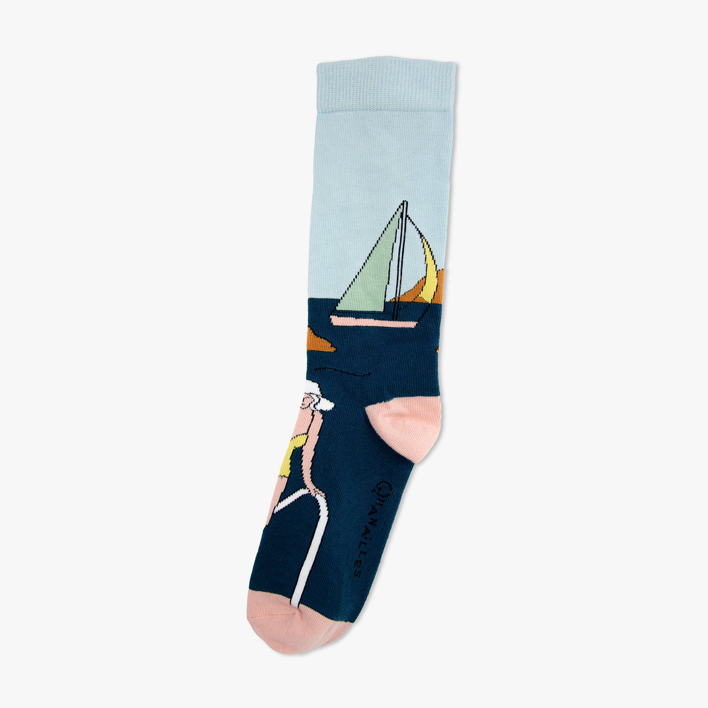 Chaussettes made in france phare bretagne bateau