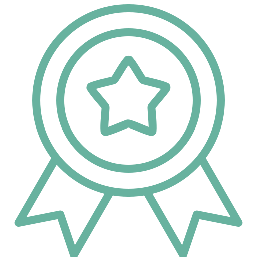 médaille du produit meilleur vente vert