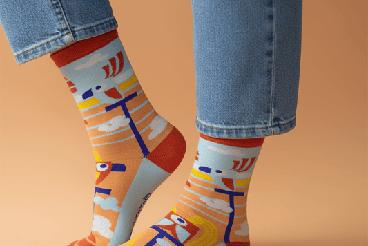 Chaussettes dépareillées homme : oser le style au bureau et partout ailleurs