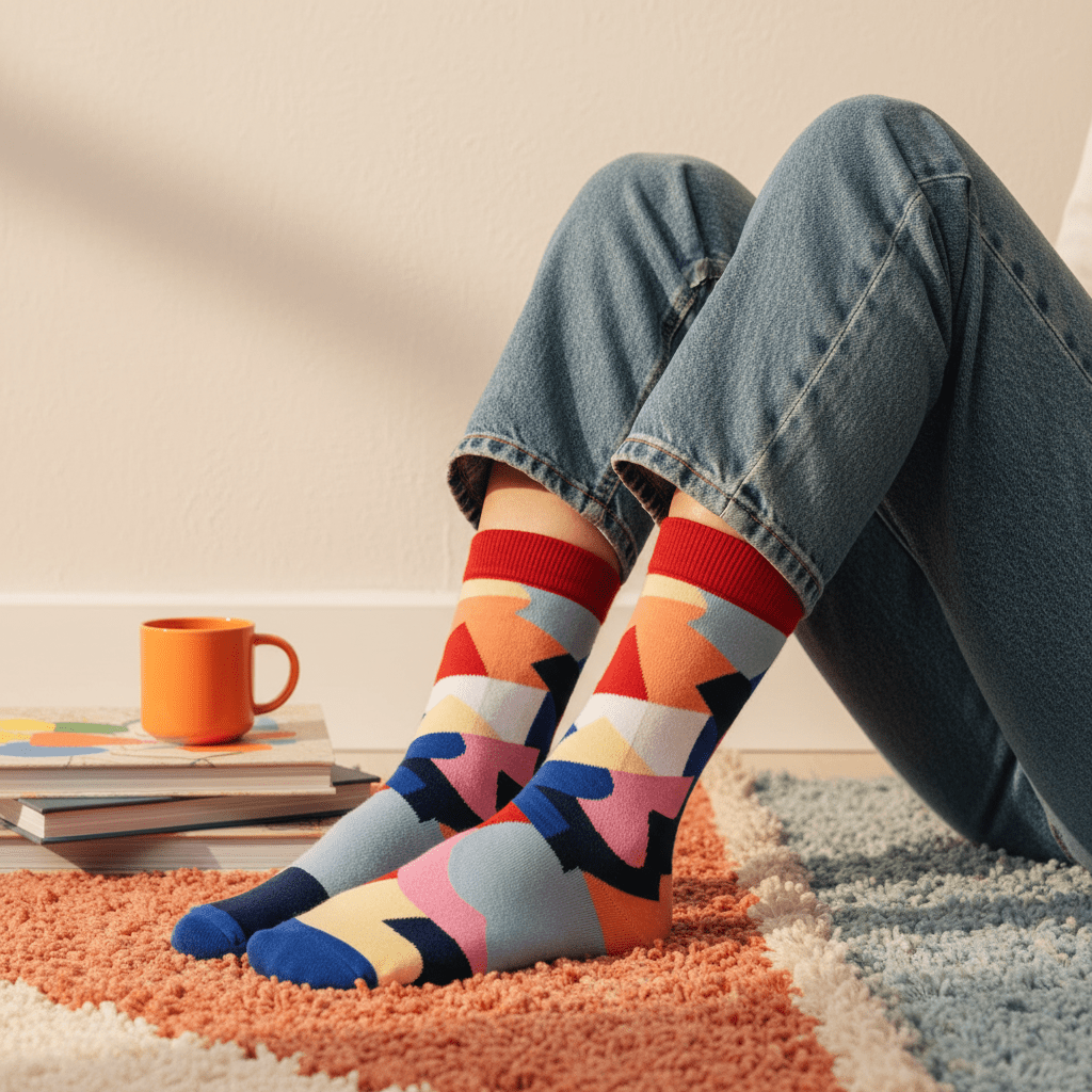 Marque de chaussettes originales, ce qui sépare une vraie création d'un motif de catalogue | Quanailles
