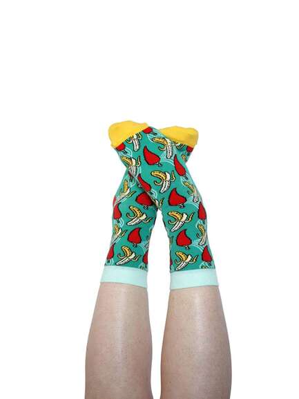 Chaussettes made in france Lucille Pattern | Saison 01 - Episode 01 - Quanailles